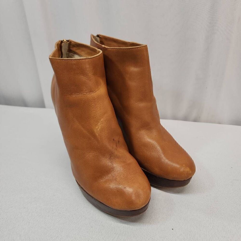 Michael Kors Size 10 Women's Leather Ankle Booties Lesly 5" Heel